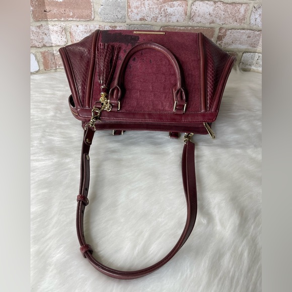 Brahmin Arden Satchel Tart Croc Embossed Leather - Picture 11 of 15